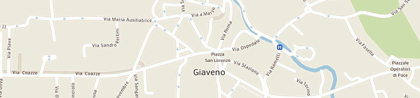 Mappa della impresa ass centro servvolontariato svilsolidpiem a GIAVENO