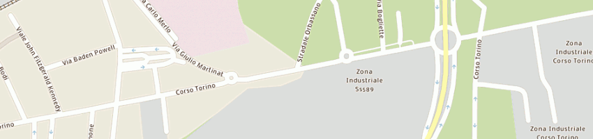 Mappa della impresa smafin srl a PINEROLO