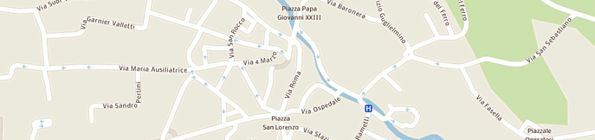Mappa della impresa ricotta francesca intimo a GIAVENO