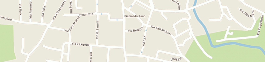 Mappa della impresa cortese rino a GIAVENO