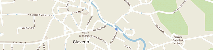 Mappa della impresa maritano geom andrea a GIAVENO