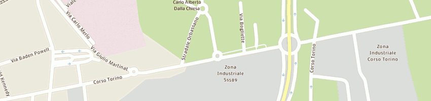 Mappa della impresa granit point srl societa' a responsabilita limitata a PINEROLO