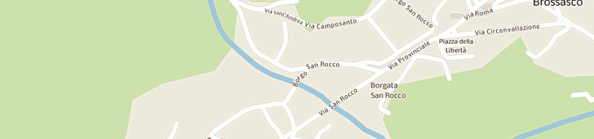 Mappa della impresa martina milvio a BROSSASCO