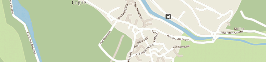 Mappa della impresa casa di riposo a COGNE