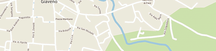 Mappa della impresa municipio a GIAVENO