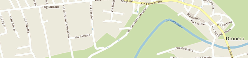 Mappa della impresa sfim srl a CUNEO
