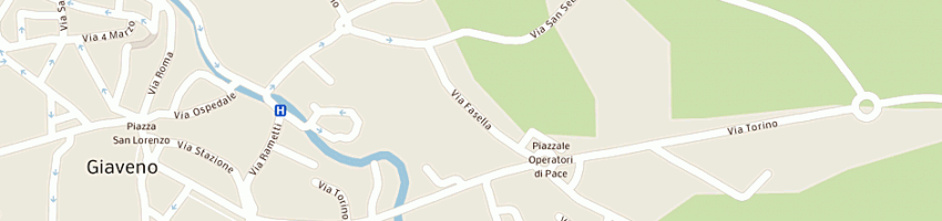 Mappa della impresa info partners sas di castro salvino e c a GIAVENO