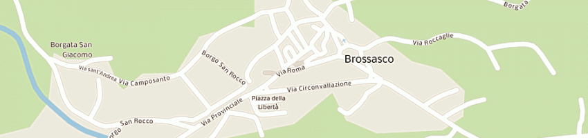 Mappa della impresa cucchietti luisa a BROSSASCO