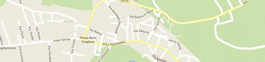 Mappa della impresa belliardo e bailo sdf a DRONERO