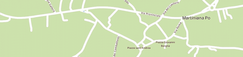 Mappa della impresa autolinee putetto sas di putetto anna maria e c a MARTINIANA PO