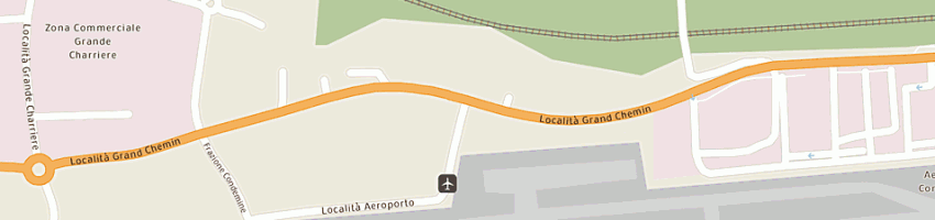 Mappa della impresa aeroporto valle d'aosta spa a SAINT CHRISTOPHE