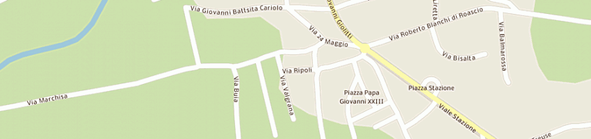 Mappa della impresa valerio giuseppe a DRONERO