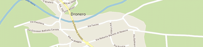 Mappa della impresa cucchietti anselmo a DRONERO