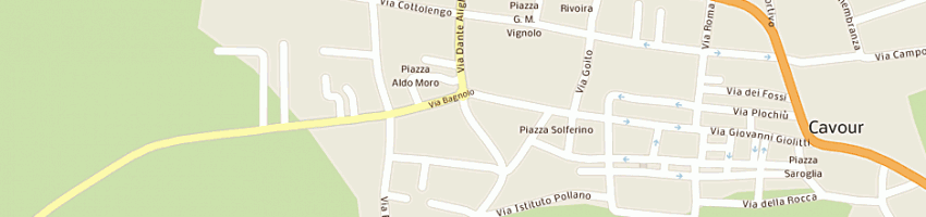 Mappa della impresa frairia ambrogio e c a CAVOUR