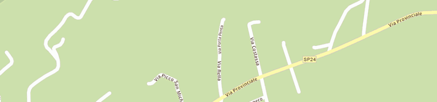 Mappa della impresa bruna dario a VILLAR SAN COSTANZO