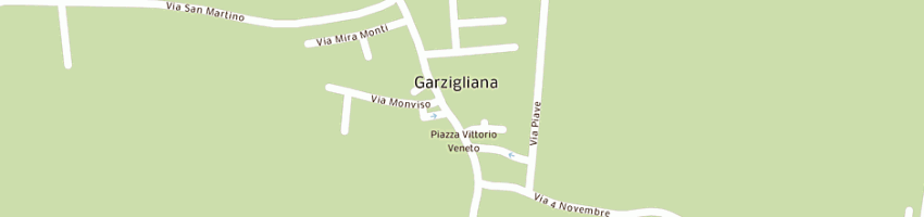Mappa della impresa ovest graniti snc di scapicchio s boaglio l e c a GARZIGLIANA
