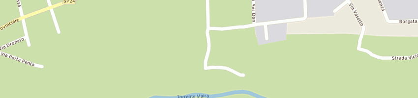 Mappa della impresa garino gilberto a VILLAR SAN COSTANZO
