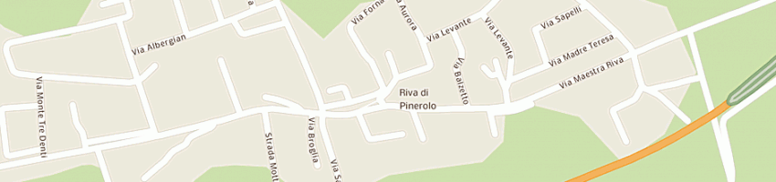 Mappa della impresa ghinivert di barra dario e c (snc) a PINEROLO
