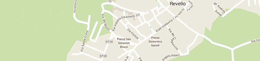 Mappa della impresa tevino ivo a REVELLO