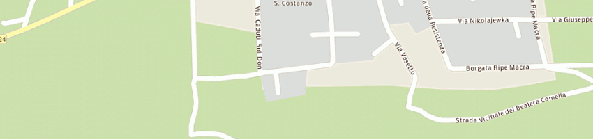 Mappa della impresa segheria piemonte legno snc di galliano claudio e peirona ivan a VILLAR SAN COSTANZO