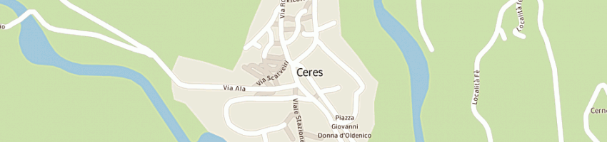 Mappa della impresa poma giovanni a CERES