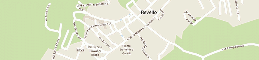 Mappa della impresa giuva bruno a REVELLO