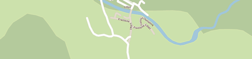 Mappa della impresa albergo l'arolla a COGNE
