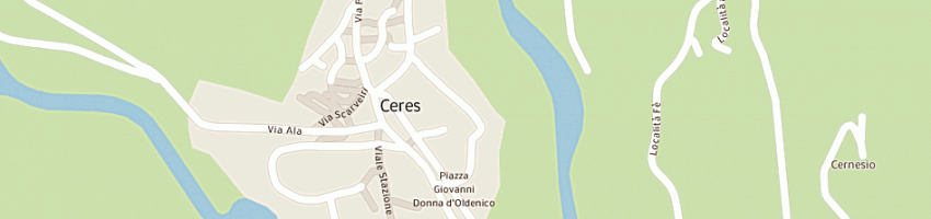 Mappa della impresa bassano franco a CERES