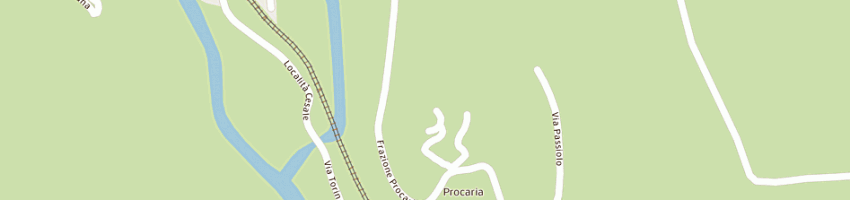 Mappa della impresa albergo ristorante quadrifoglio di nuccio paolo e c snc a CERES