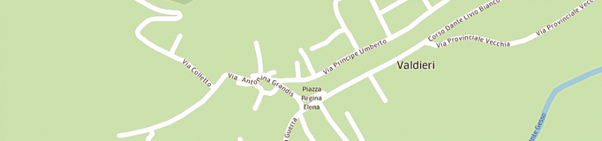 Mappa della impresa hotel ristorante pizzeria bar di fisichella giuseppa a VALDIERI