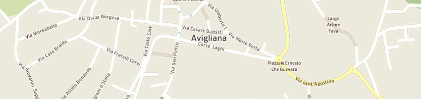 Mappa della impresa san paolo imi spa a AVIGLIANA