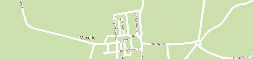 Mappa della impresa morardo elena a MACELLO