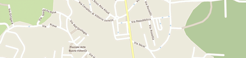 Mappa della impresa gambrinus sas di siccardi maria cristina e c a AVIGLIANA
