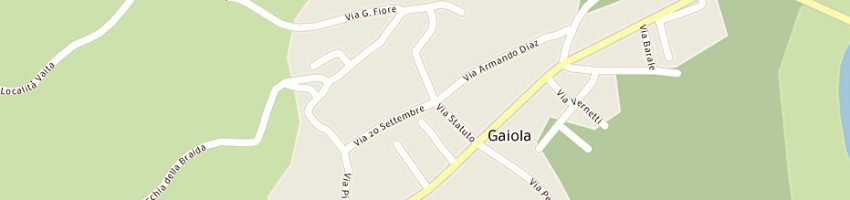 Mappa della impresa barale elena a GAIOLA