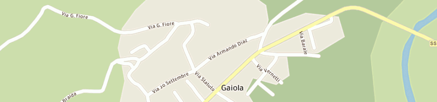 Mappa della impresa timbrificio e targhe giraudo di giraudo marco a CUNEO