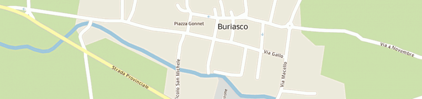 Mappa della impresa freiria srl a BURIASCO