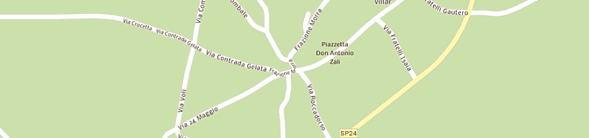 Mappa della impresa mattiauda flavio giovanni a VILLAR SAN COSTANZO