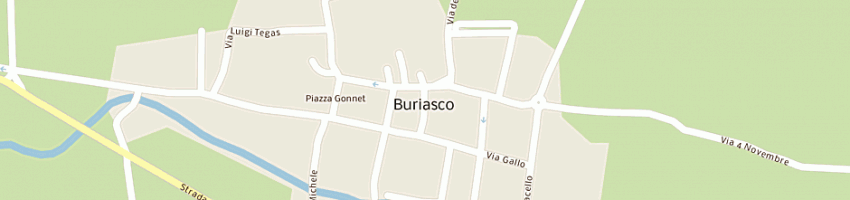 Mappa della impresa unicredit banca spa a BURIASCO