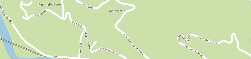 Mappa della impresa durando angela a PESSINETTO
