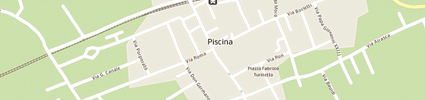 Mappa della impresa audero alessandra a PISCINA