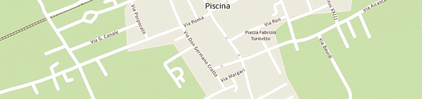 Mappa della impresa corte r di broccardi - corte e c (snc) a PISCINA