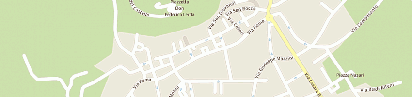 Mappa della impresa consorzio per i servizi socio-assistenziali delle valli grana e maira a CARAGLIO