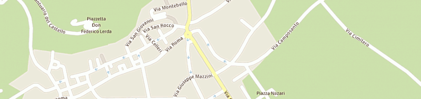 Mappa della impresa rosso elena a CARAGLIO
