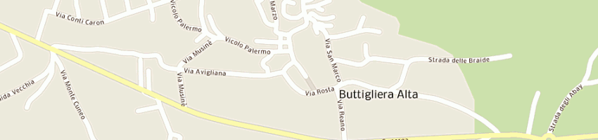 Mappa della impresa arese walter a BUTTIGLIERA ALTA