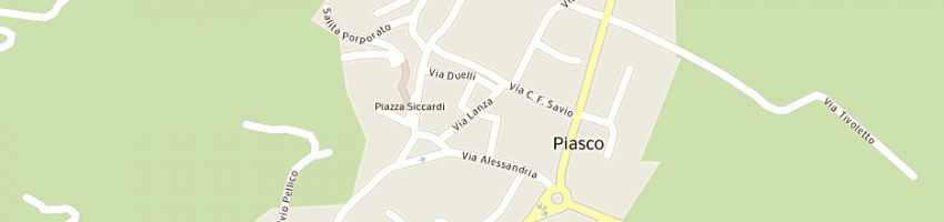 Mappa della impresa isaia lorenzo a PIASCO