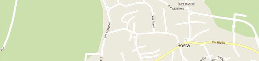 Mappa della impresa porcu antonio a ROSTA