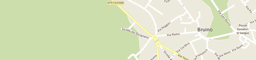 Mappa della impresa corbianco dino a BRUINO