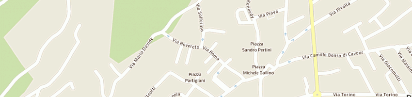 Mappa della impresa capodivento antonietta a PIOSSASCO