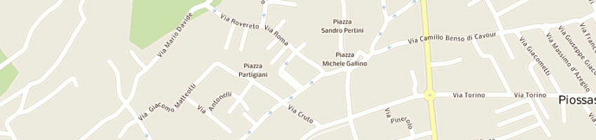 Mappa della impresa enne gas di napoli giovanni a PIOSSASCO