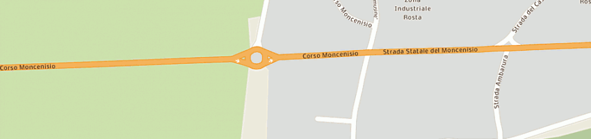 Mappa della impresa valsusa legnami sas a ROSTA